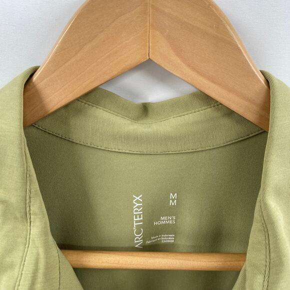 Arc'Tyrex M captive green polo shirt - Picture 3 of 5